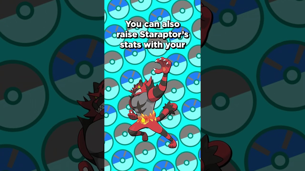 Mega Staraptor's Ability #pokemon #pokemonfacts #pokemonchampions