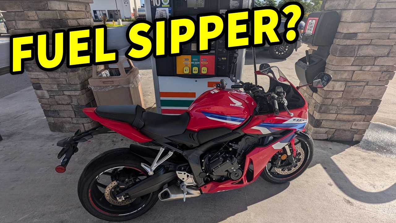 I can't BELIEVE the fuel economy of the 2026 Honda CBR650R