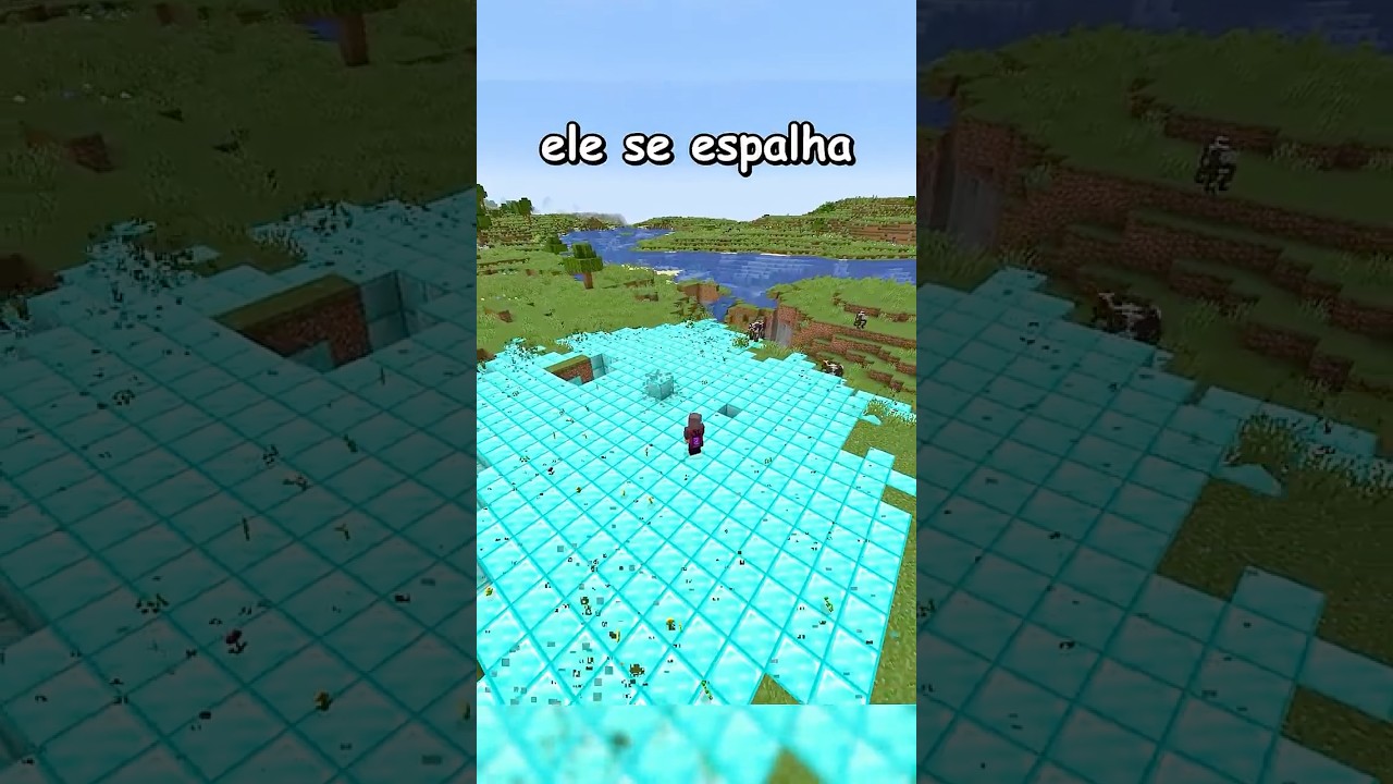 Todo bloco que eu coloco ele se espalha no minecraft