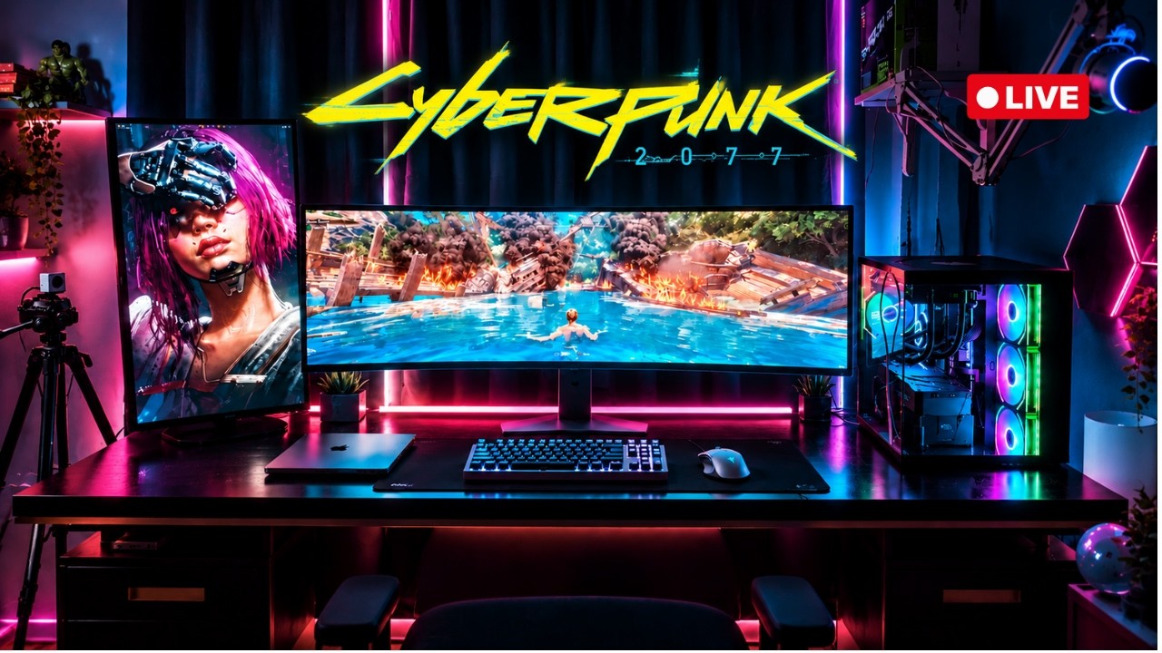 🔴Live: Completing Cyberpunk 2077 as John Wick in the nex 5 Hours!!!