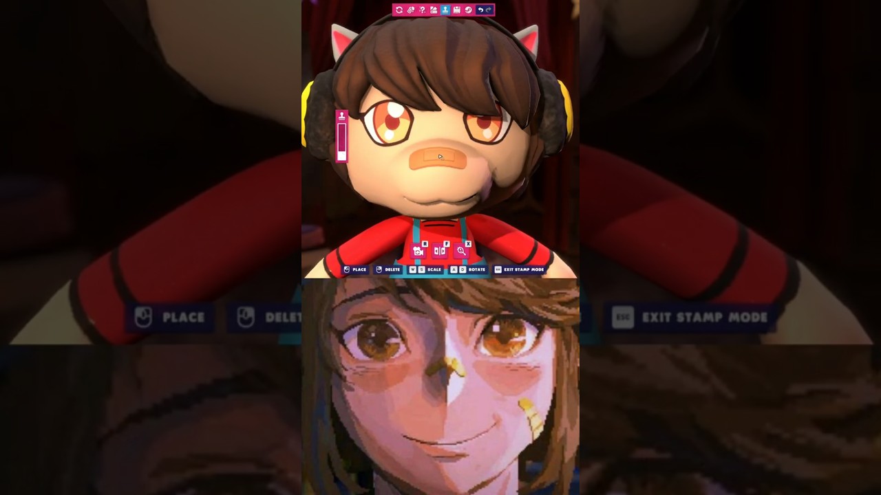 Getting Cathy Portillo's Eyes and Face JUST Right... #restitched #untilthen  #gaming