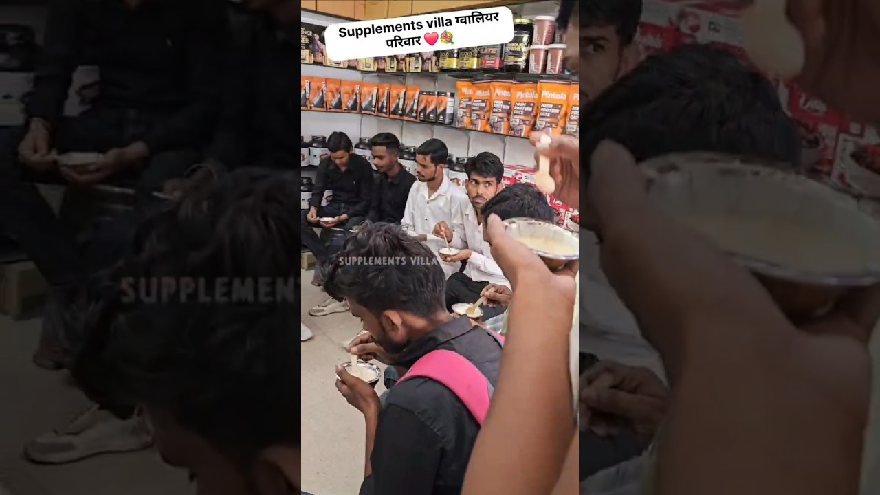 Supplements Villa Gwalior परिवार 💐 | #shorts #supplementsvilla #bodybuilding #youtubeshorts