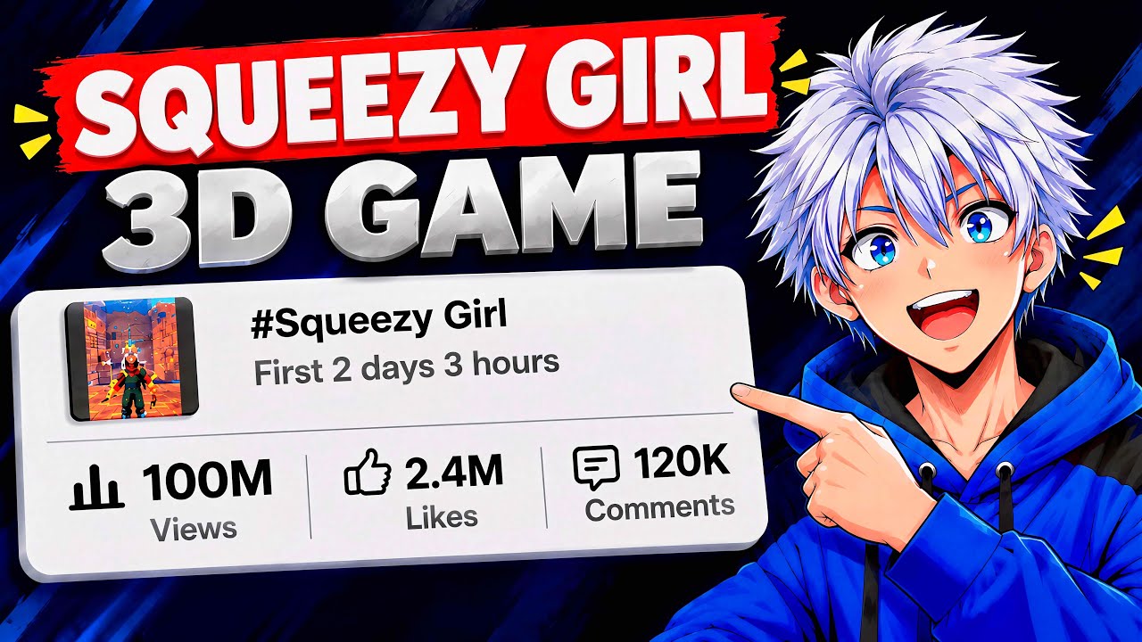 How I make 3D Game Shorts that can get MILLIONS of views 🤯