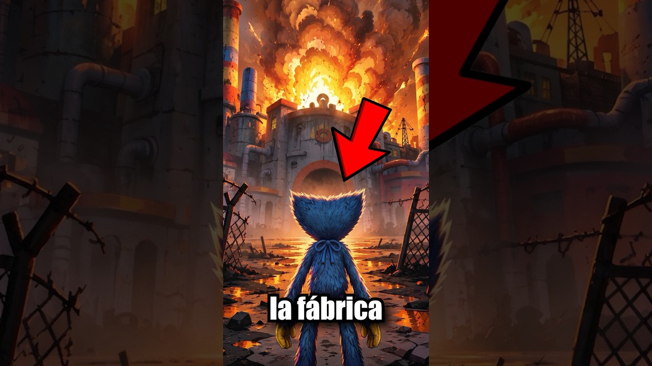 ¿Qué PASARÍA si EXPLOTAMOS la fábrica de Poppy Playtime? 😨 #poppyplaytime #shorts
