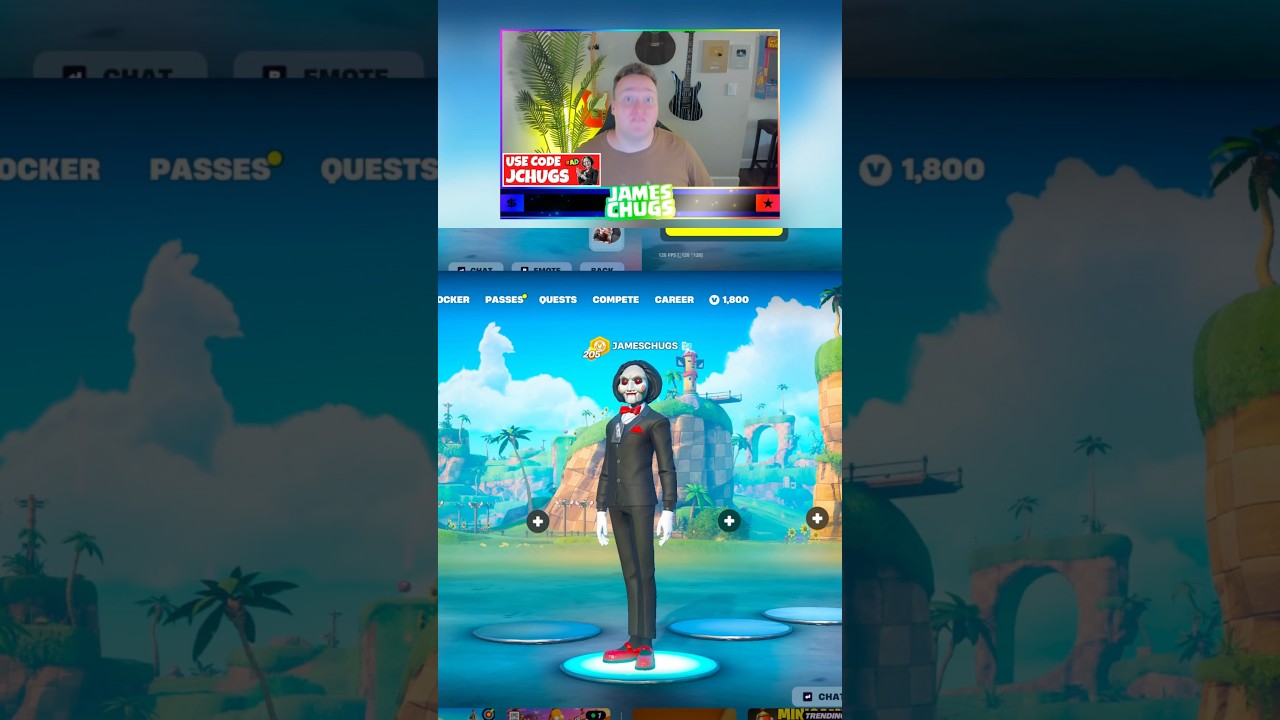 FORTNITE ADDED MORE NEW CODES 👀 #shorts #fortnite #jameschugs