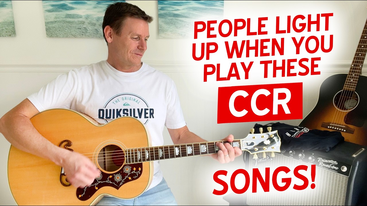 These 3 CCR Songs Will Make You Sound Incredible (Easy Guitar Lesson)
