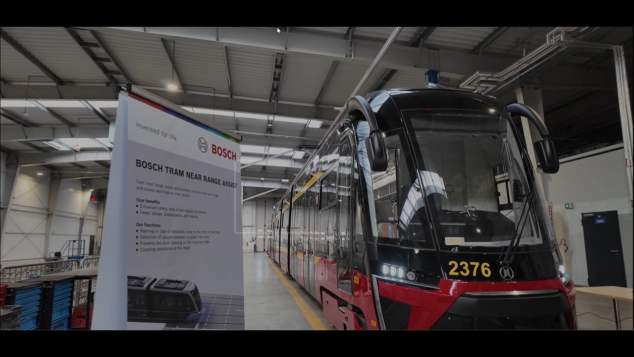 EN | Bosch Experience Day Łódź – Tram Assist Systems Live in Action