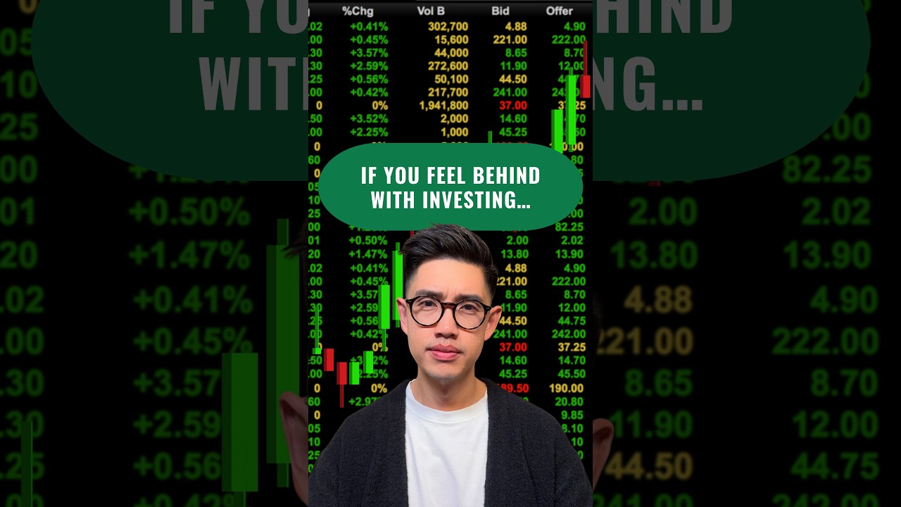 If you feel behind with investing…