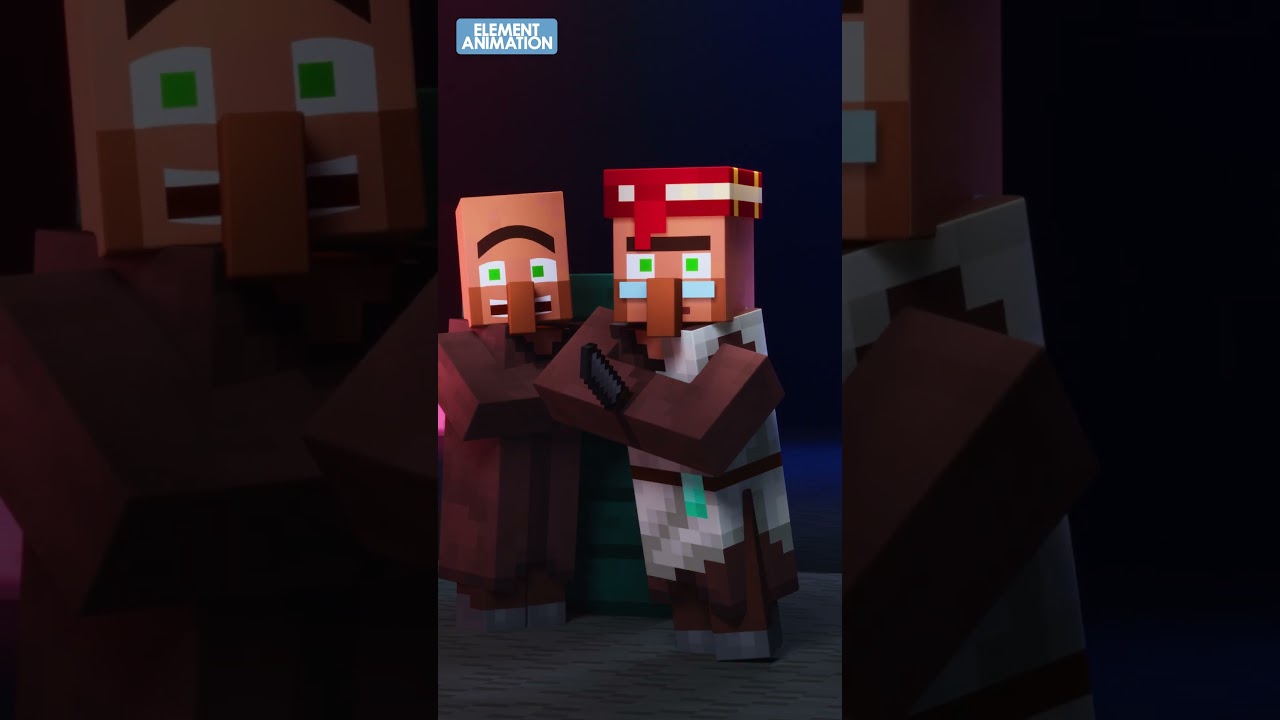 MINECRAFT VILLAGERS PLAY “IS IT CAKE?” 🍰🤯 | VILLAGER TV #minecraft #minecraftmemes #villagernews