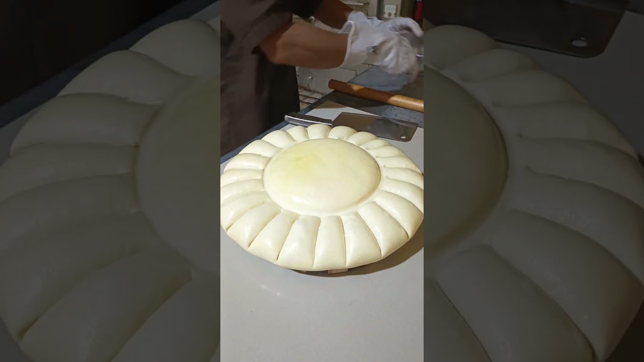 The moment the dough turns into a work of art #bakeryowner