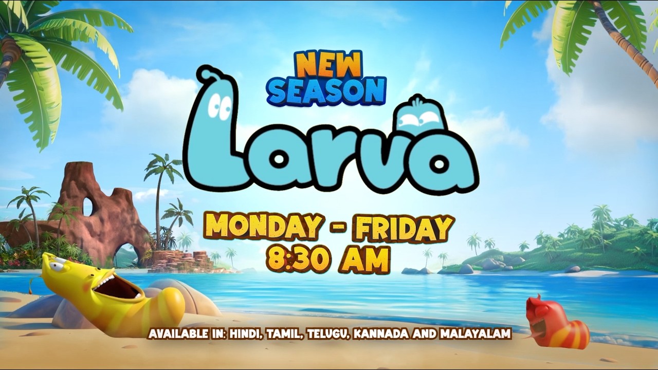 Masti Ki Spaceflight Le Chuki Hai Udhan! | Larva🐛| New Season | Mon-Fri, 8:30 am​ | #promo
