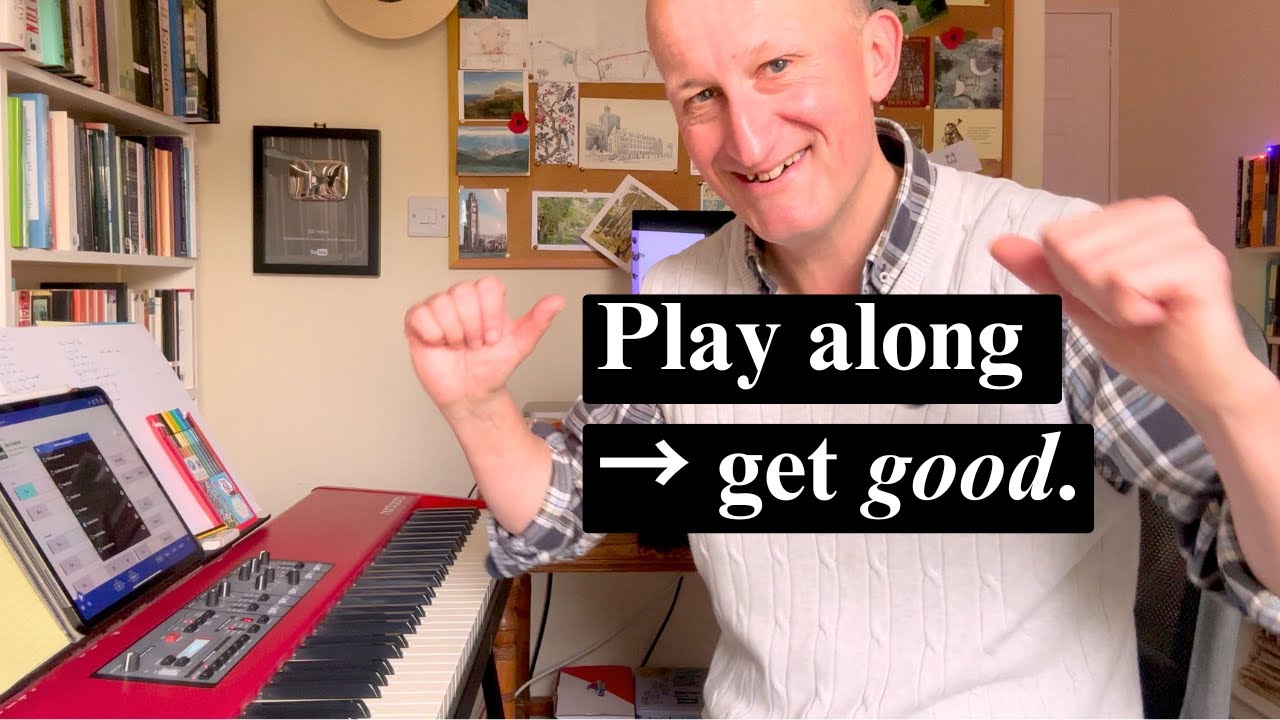 How to Learn Piano Chords FASTER by Playing Along with Recordings