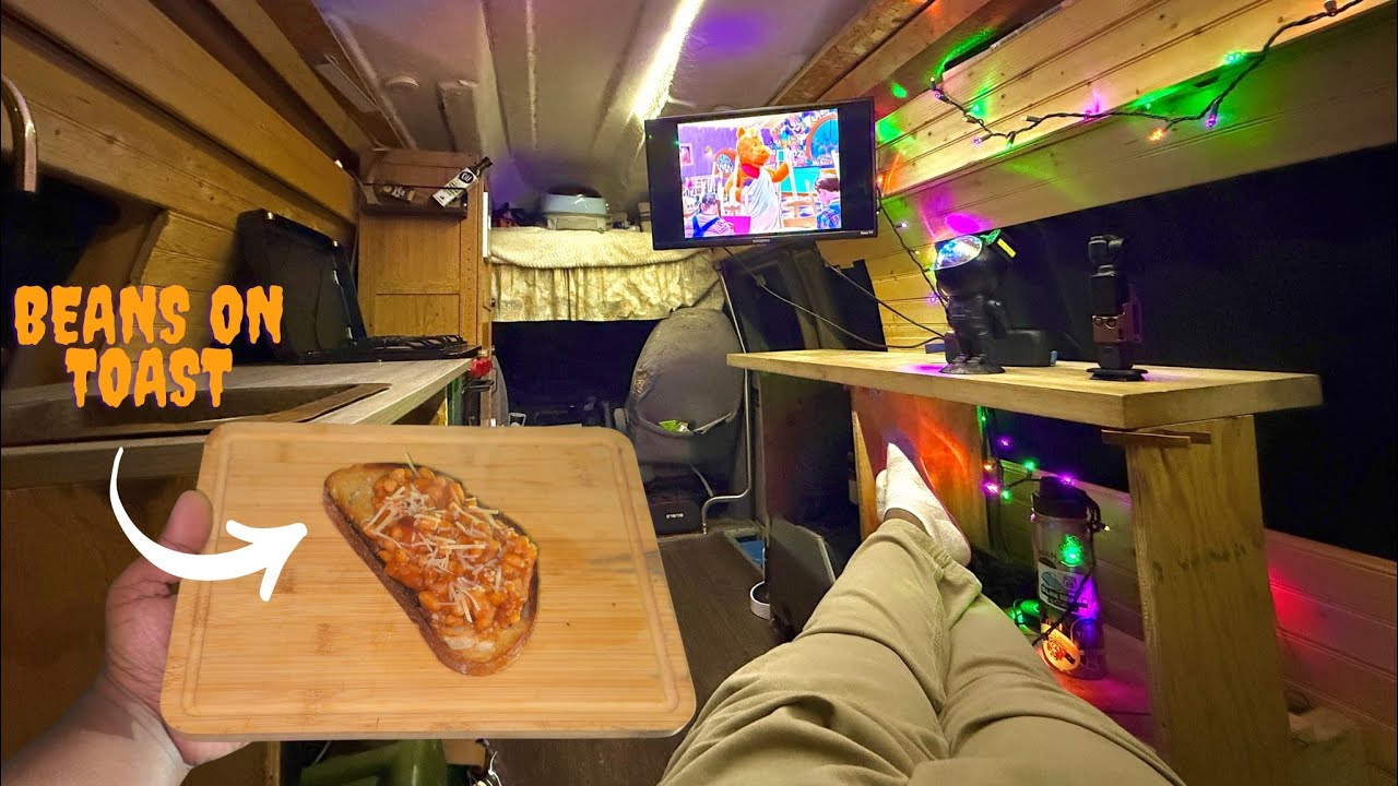 A Boring Night Camping At Walmart (After A ROUGH Week) 