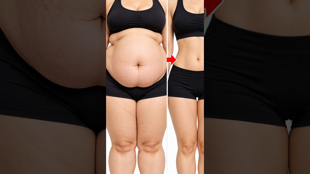 Arm Fat, Breast Fat, Belly Fat & Thigh Fat Reduce at Home | Easy Exercises for Beginners #shorts #fi
