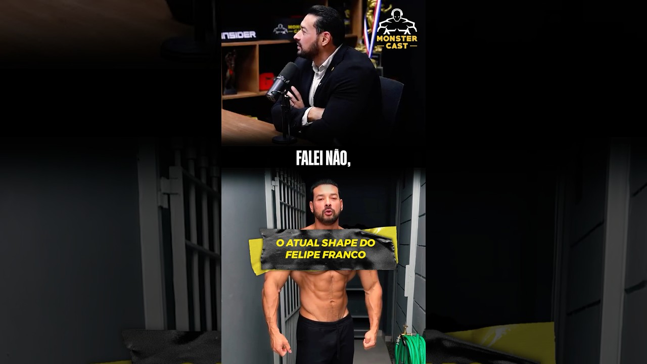 O ATUAL SHAPE DO FE FRANCO 🔥 #bodybuilding