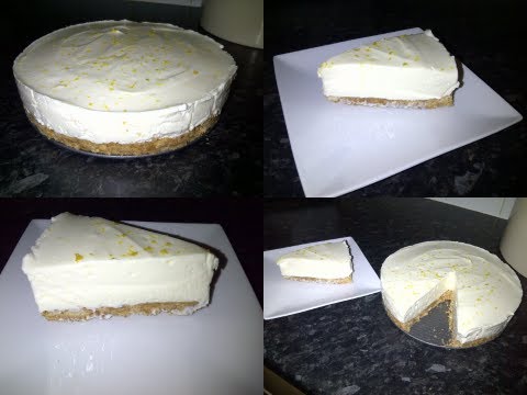 How to make NO BAKE Lemon Cheesecake