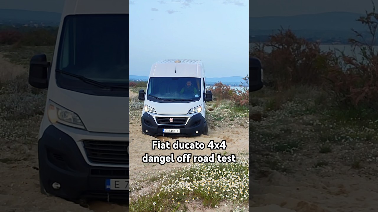 Fiat ducato 4x4 Dangel off road test #fiatducatocamper #greek #offroad #4x4 #dangel