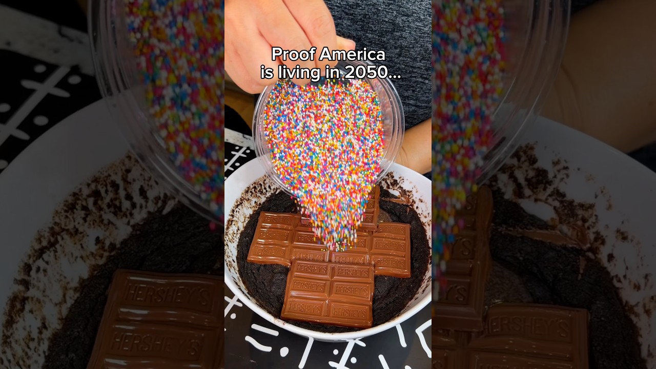 Proof America is living in 2050… #food #eating #cake