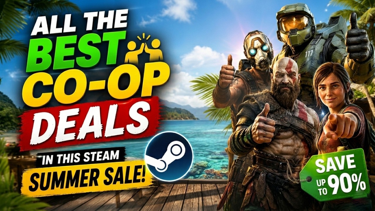 ALL THE Best Co Op Deals in this Steam Summer Sale | Massive Discounts Up to 92%!