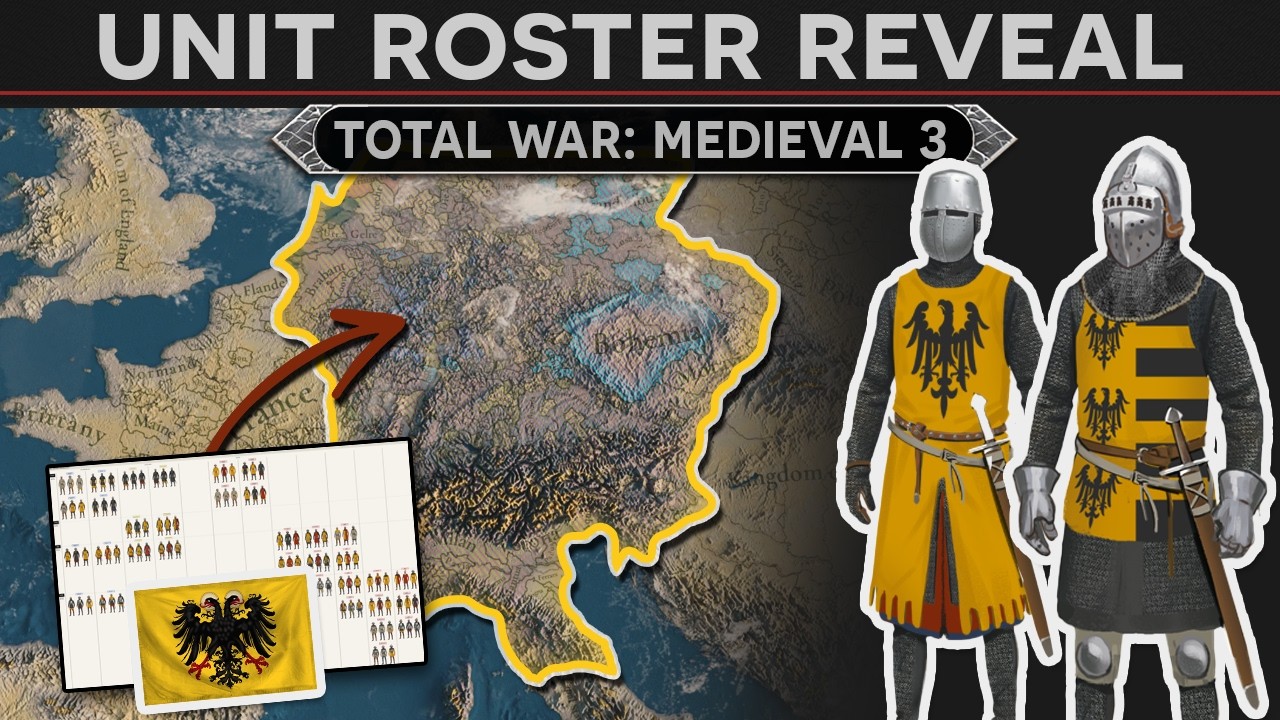 Total War: Medieval 3 - Unit Roster Reveal (Holy Roman Empire)