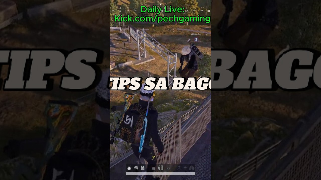 TIPS TO NEWBIE IN PUBG