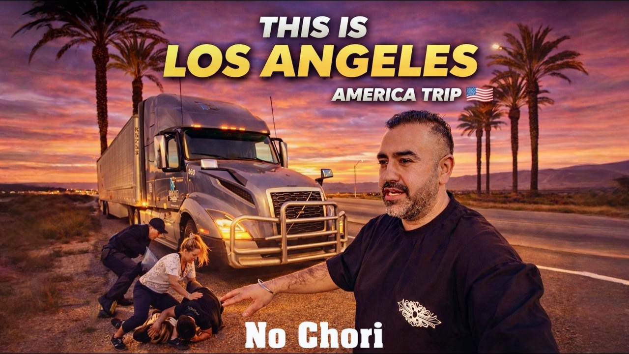 First time Trucking experience in Los Angeles 🇺🇸 | Volvo Truck in America | 834