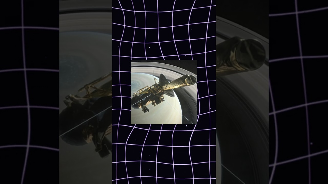 LA SONDA QUE SE SACRIFICÓ POR SATURNO 🛰️🪐 #shorts #space #astronomia #nasa