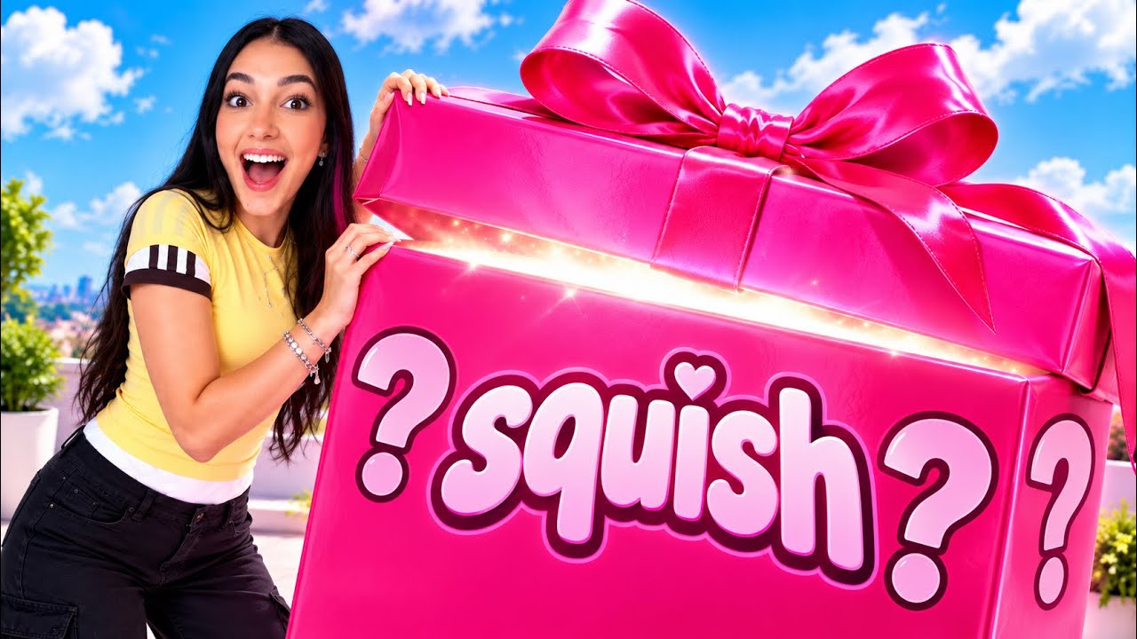 GANHEI UMA MISTERY BOX DE SQUISH | Luluca