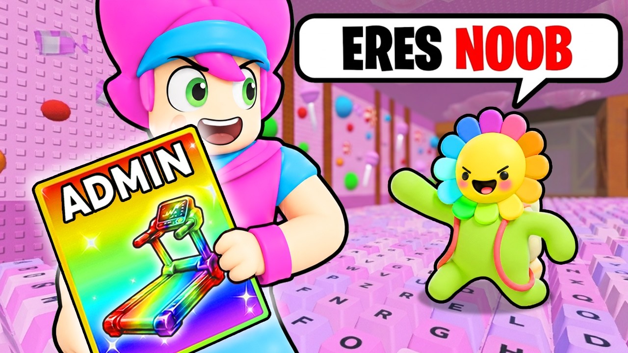 Me HICE PASAR por NOOB en Roblox ESCAPA DEL TECLADO!