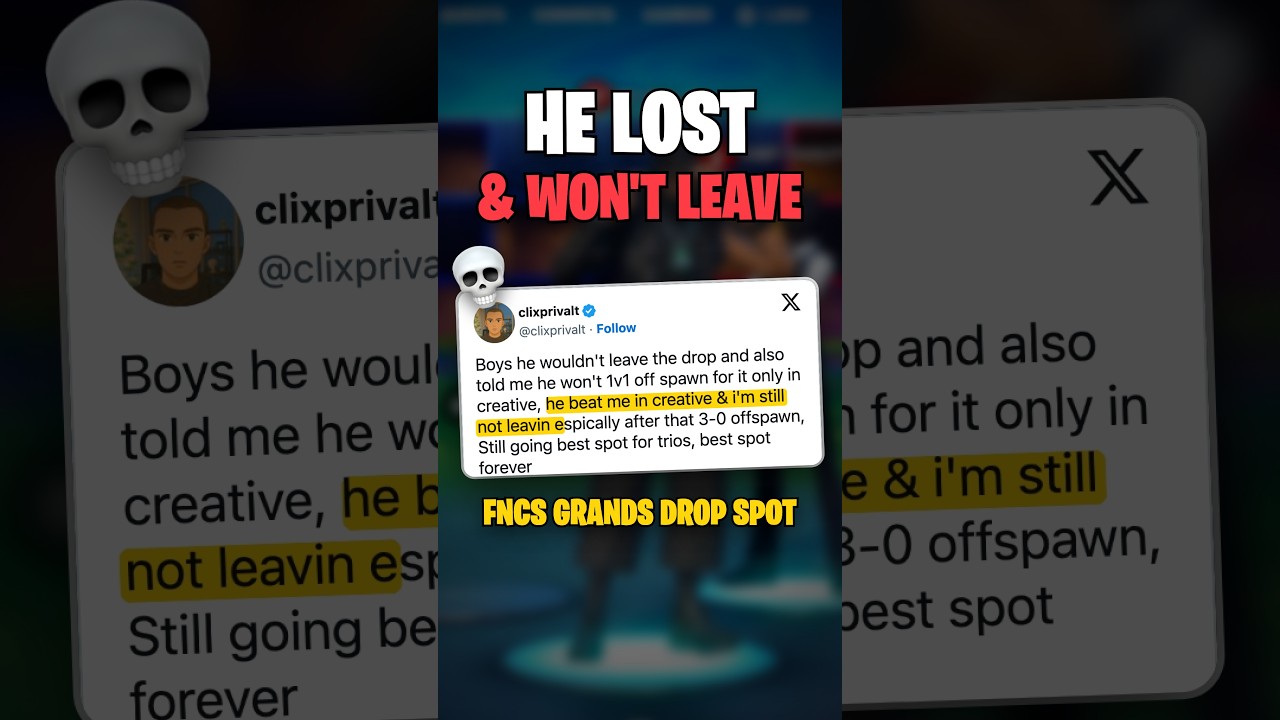 Clix Just SCAMMED VicterV... 😳