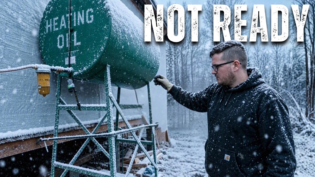 Racing to Heat our Abandoned Alaska Cabin Before the Deep Freeze