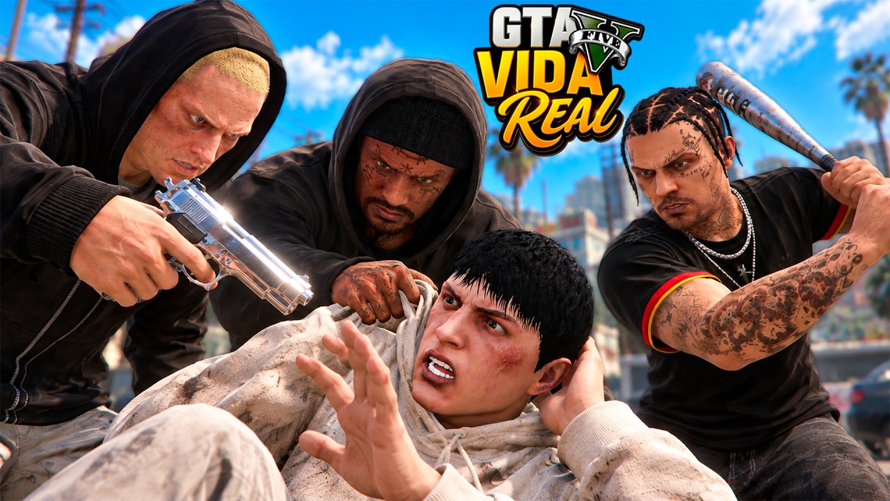 GTA V : VIDA REAL - ESSES CARAS VÃO ME MATAR, ESSE É O MEU FIM! - EP.38