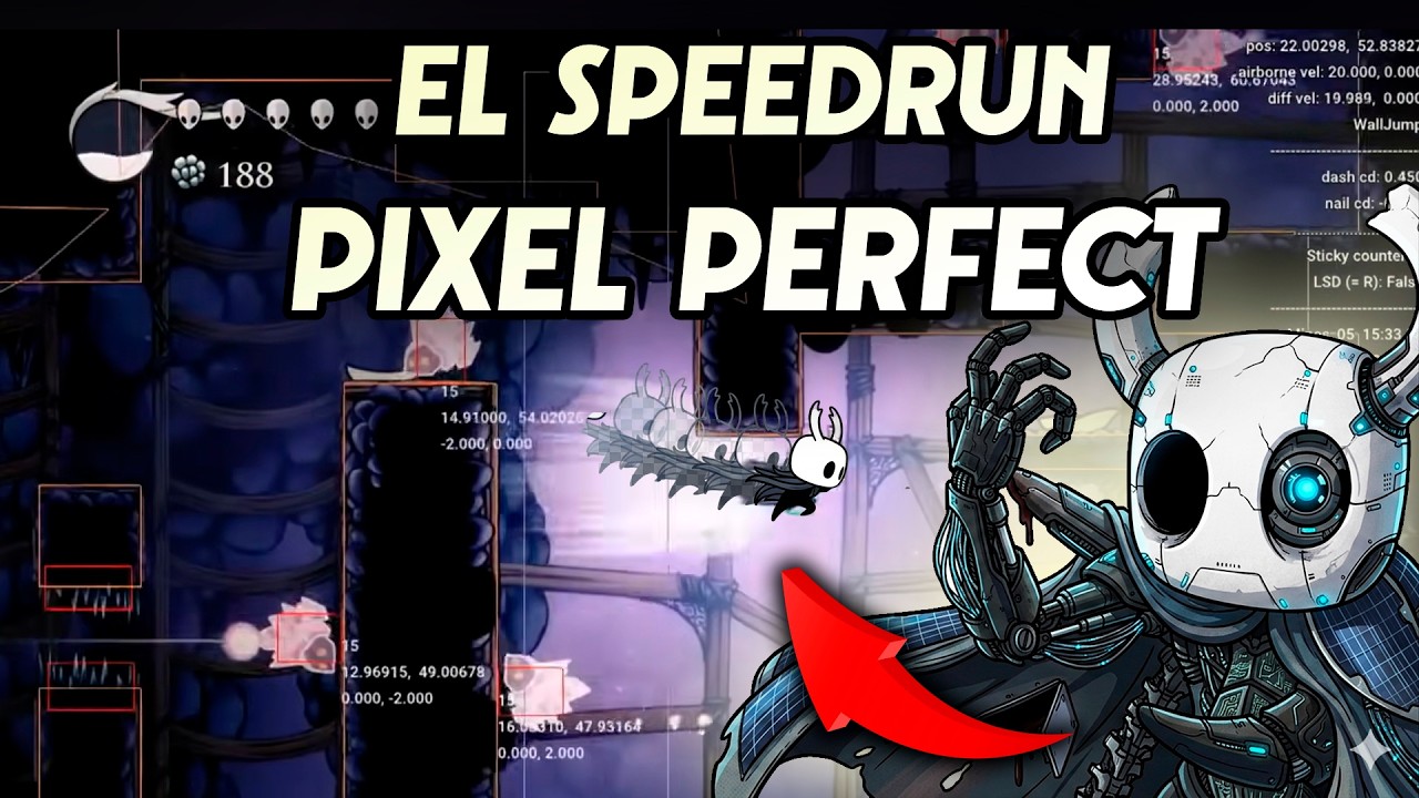ANALIZAMOS el ÚNICO SPEEDRUN de HOLLOW KNIGHT que NINGÚN HUMANO podrá superar