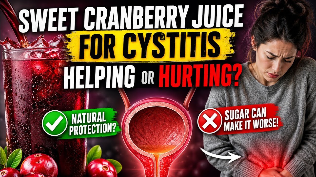 Sweet Cranberry Juice for Cystitis: Does It Help or Make It Worse? The Truth Backed by Science