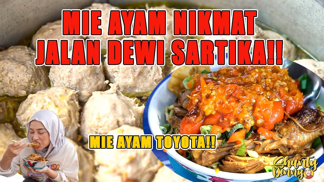 MIE AYAM NIKMAT JALAN DEWI SARTIKA!! MIE AYAM TOYOTA!!
