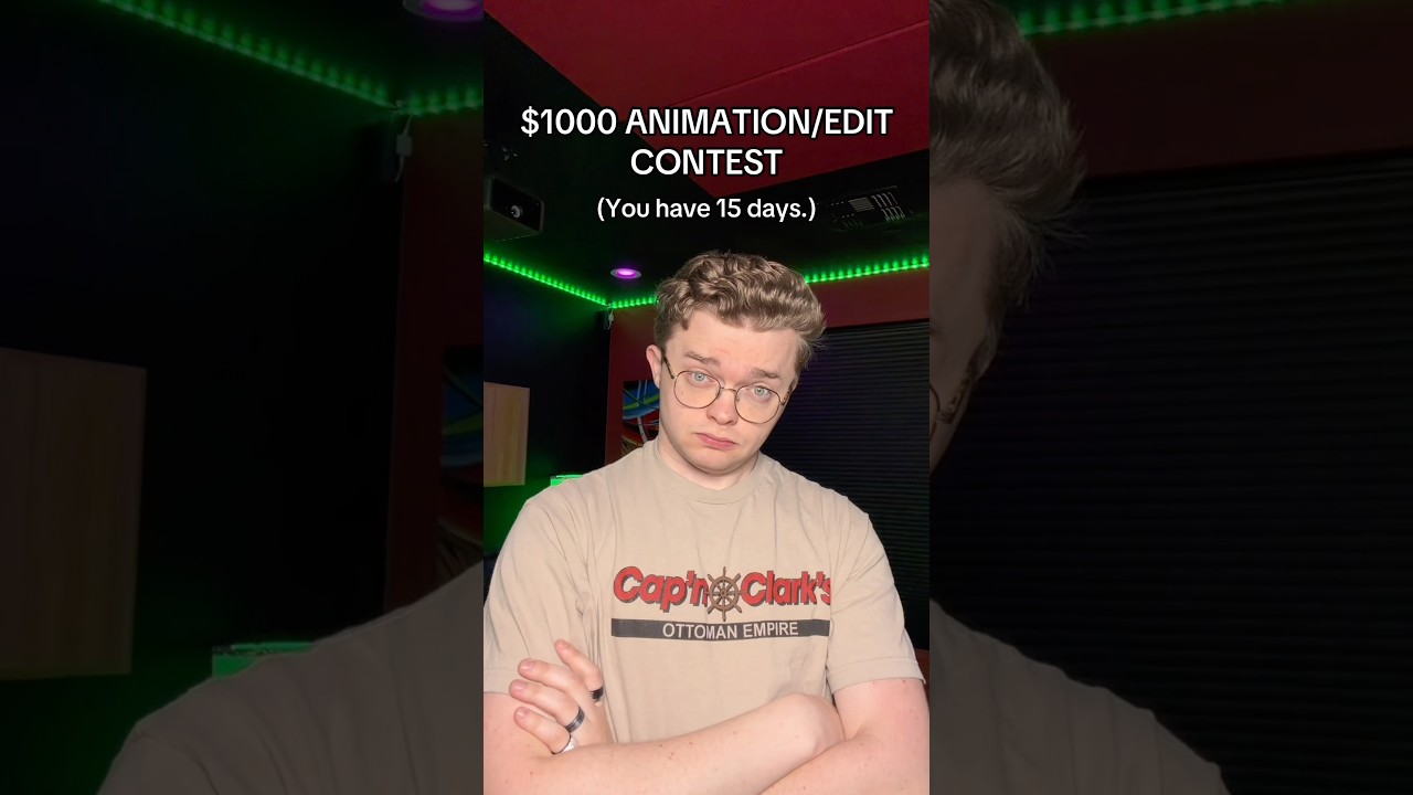 $1000 ANIMATION/EDIT CONTEST (use the sound and #gogogoanimation to submit)