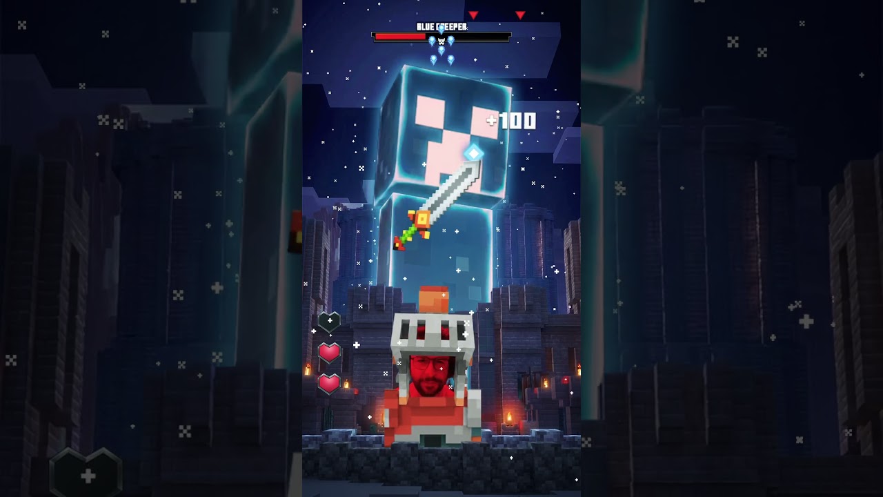 Minecraft Needs YOU to Defeat This Massive Blue Creeper 💥