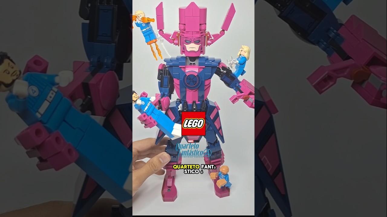 O SET DO QUARTETO VS GALACTUS! | LEGO 76316 | #lego #toyreview #minifigures #fantasticfour #marvel