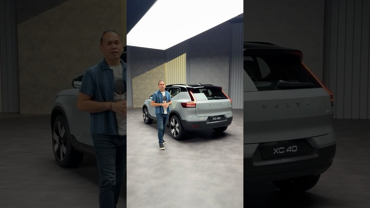 The #VolvoXC40 gets a major refresh for 2028 and #Volvo seems to have turned it into a baby XC90!