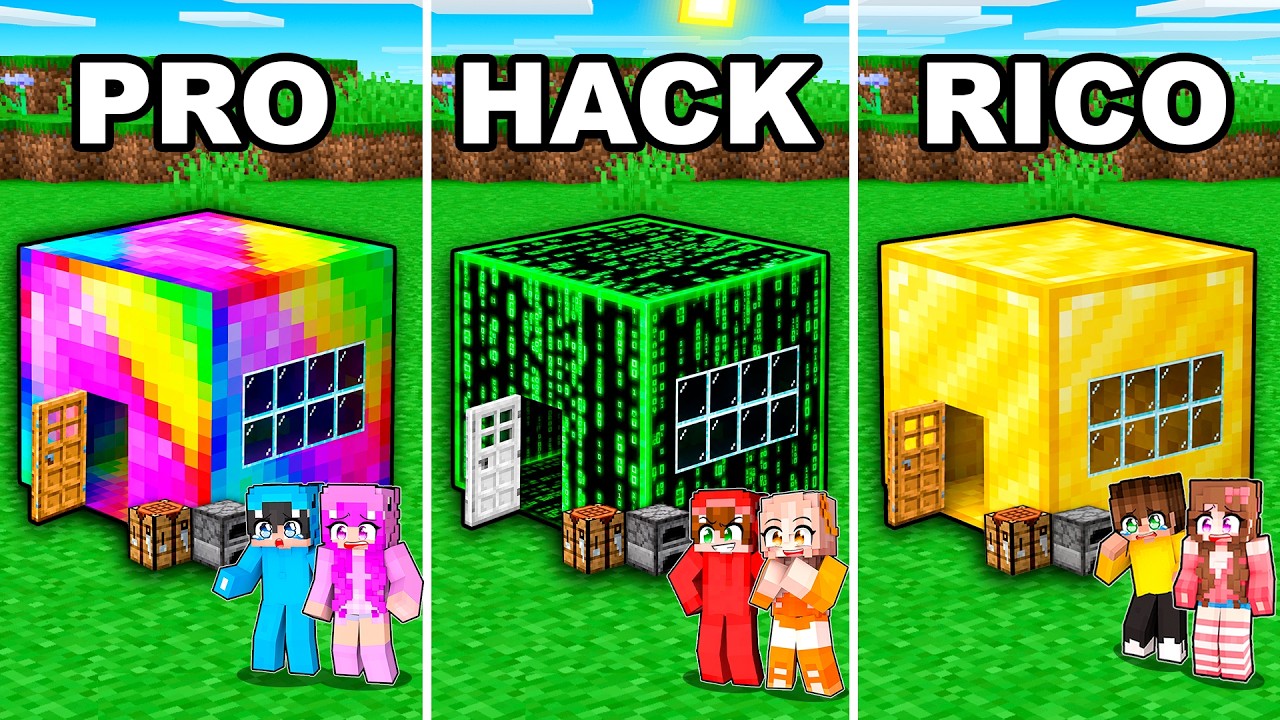 Viviendo 100 DÍAS en BLOQUES PEQUEÑOS en Minecraft!