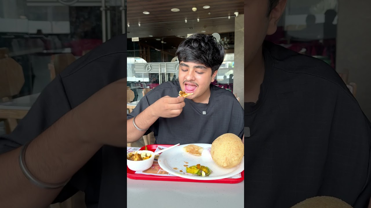8 Chhole Bhature X One Person 😱💸 #foodchallenge