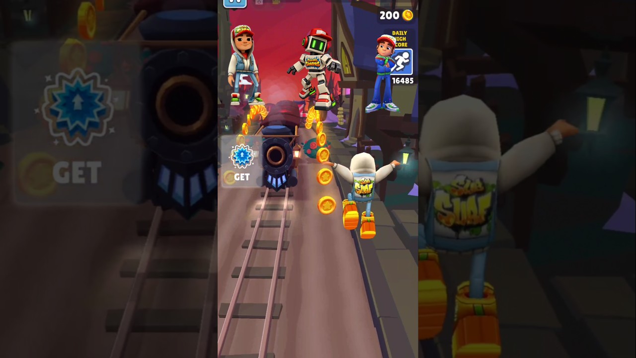 Roblox tagbot 🆚 City jake🆚 Subway Jake who is win #subwaysurfers #shorts #gaming