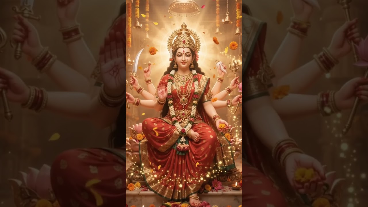 🌺 Happy Navratri 2026 🙏 माँ दुर्गा का आशीर्वाद | Param Web Info
