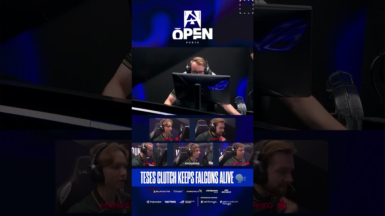 TeSeS keeps @FalconsEsport ALIVE in the semi-finals 🗣️🔥