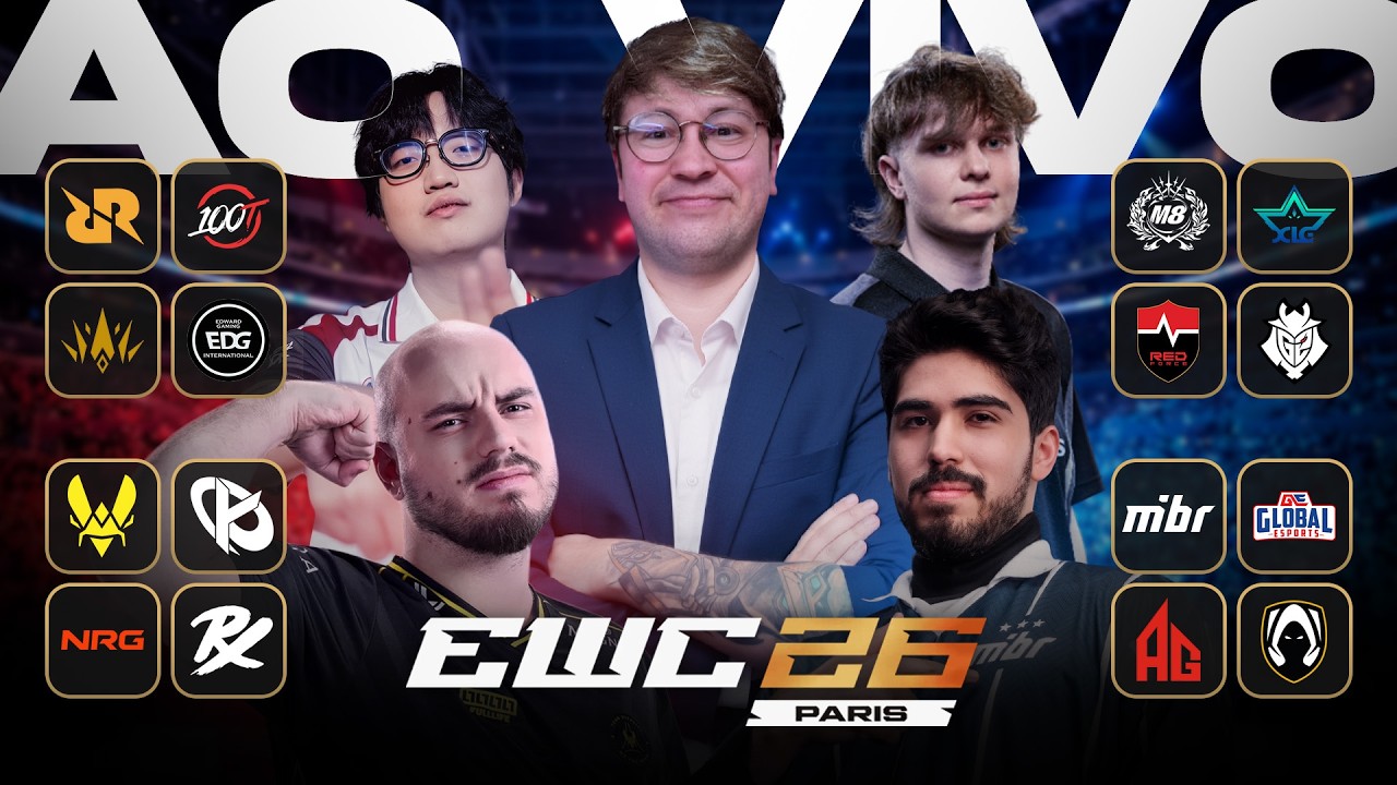 MIBR vs GLOBAL // G2 vs NS - EWC VALORANT 2026 - FASE DE GRUPOS