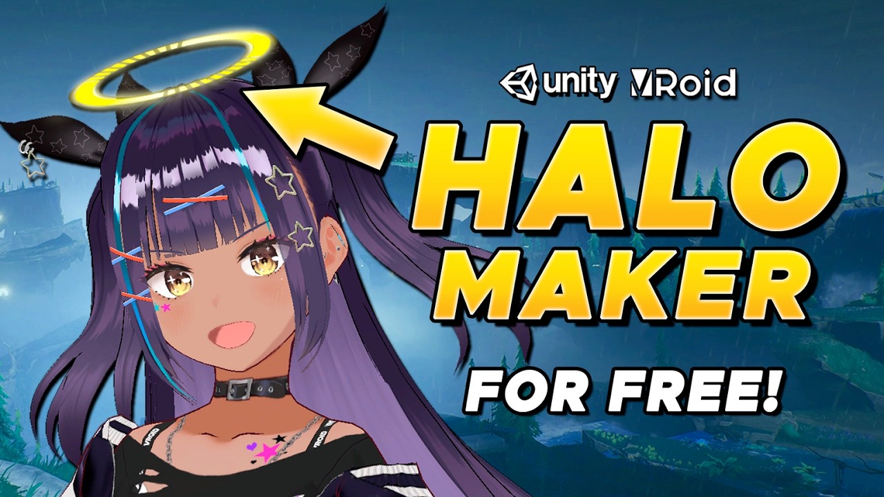 FREE tool to make Blue Archive-inspired HALOs for VRoid model! (VSeeFace, VNyan)