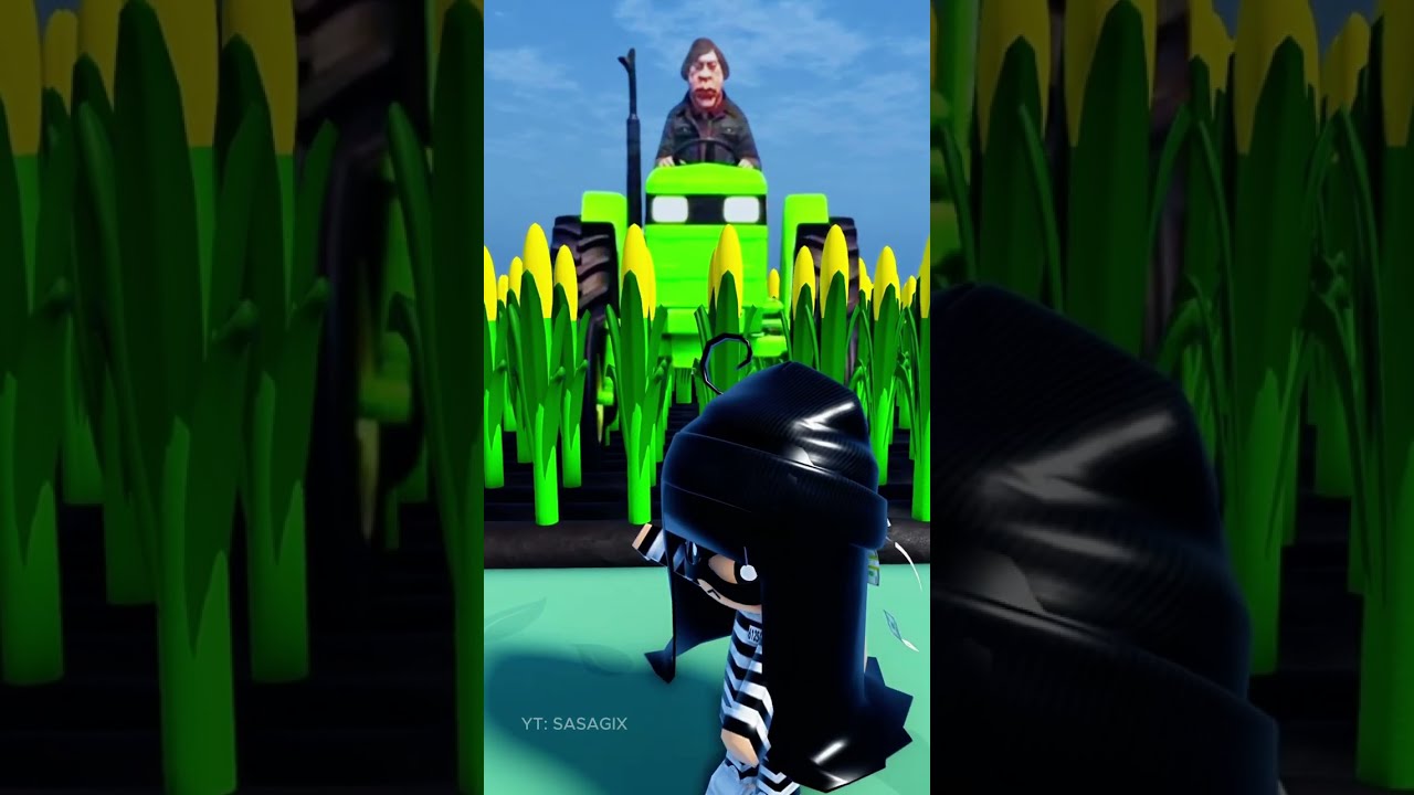 🥵 EL AGARRA MAZORCAS 🌽 (Roblox Memes) #sasagix