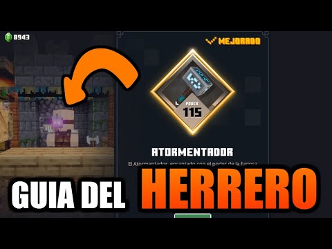 GUÍA del HERRERO [MEJORA de EQUIPO] #1 - ACTUALIZACIÓN MINECRAFT DUNGEONS