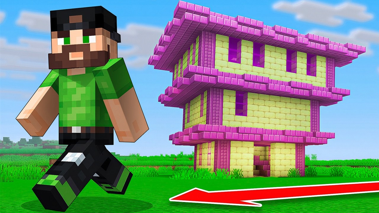 Walking to Spawn INSANE Structures