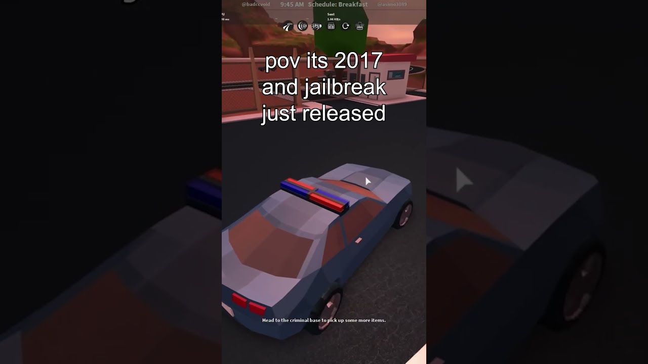 Did you play Roblox Jailbreak on Release Day?